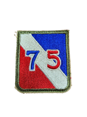 75TH INFANTRY DIVISION WWII patch, front view